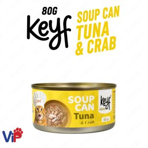 80g Keyf Kitchen Cat Food Wet Soup Can Tasty Moist Cat Meal