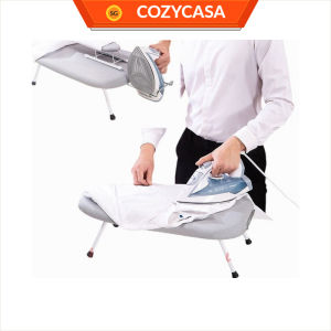 【COZYCASA】Mini Foldable Standing Ironing Board/ Table Board/Retractable Iron Stand with Iron Rest