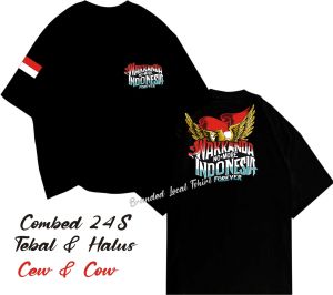 Bd Kaos Wakanda No More Indonesia Forever New kaos kata2 viral Kaos Atasan trending  Kaos Distro Murah