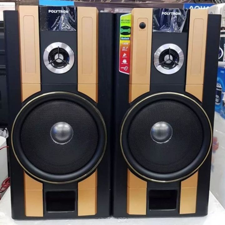 Polytron Active Speaker Pas 62 B Gold Lazada Indonesia