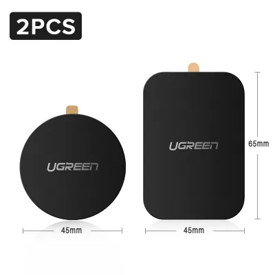 UGREEN Plate Magnetic Disk For Car Phone Holder Magnet Metal Plate Iron Sheets for Air Vent Mount Car Holder Stand