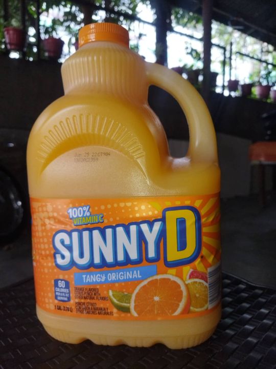 SUNNYD Tangy Original Citrus Punch Juice Drink Gallon Orange