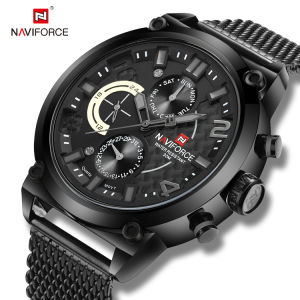 Top Luxury Brand NAVIFORCE Mens Watch Fashion Casual Quartz Wristwatches Calendar Waterproof Clock Man Relogio Masculino NF9068