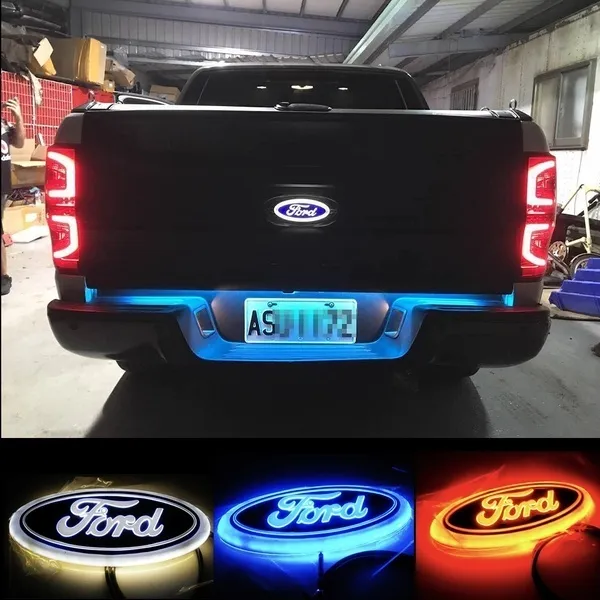 NEW 4D LED Car Front and Rear Logo Light Badge Lamp Emblem Sticker