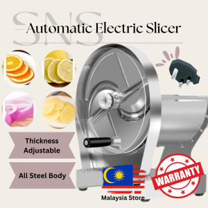 Automatic Electric Slicer: Multifunctional Food Cutting Machine for Commercial Use in Beverage and Food Penghiris 商用切片机