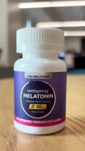 Wellspring Melatonin Quick Dissolve Tablets With B6 and Gaba