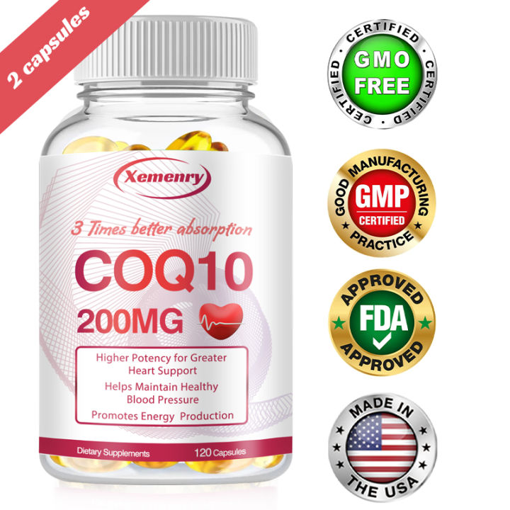 Supports Heart, Energy & Brain Health