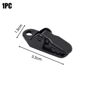10PCS Tent Fixing Alligator Clips with carabiner Outdoor Camping Tent Canopy Pull Point Hook Windproof Fixing Clip Outdoor Survival EDC Tool