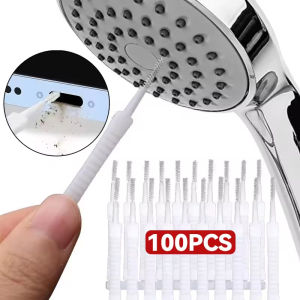 100Pcs Anti-Clogging Shower Nozzle Cleaning Brush Multifunctional Shower Head Cleaner Tool