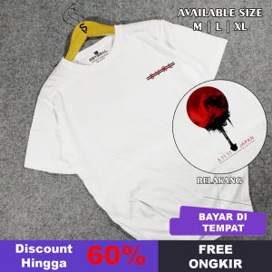 TShirt Cowok Several Japan Baju Kaos Pria Dewasa Distro Terbaru 2022 Keren Kece Berkualitas Putih