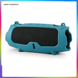 Soft Silicone Cover for JBL Charge 6 Portable Bluetooth Speaker Anti-Slip Scratch-Resistant Protective Sleeve