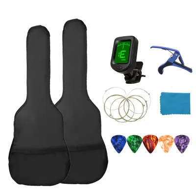Portable 38/41 Inch Classical Acoustic Guitar Carry Bag Soft Case with Shoulder Strap Backpack Guitar Parts & Accessories