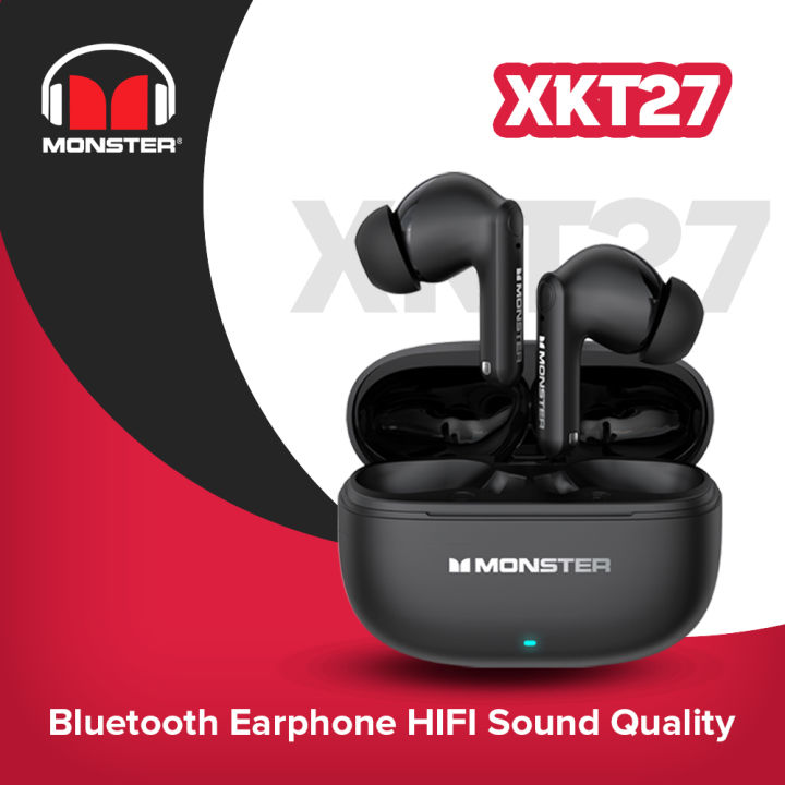 Monster XKT27 Bluetooth Earphones HD Call ANC Noise Reduction