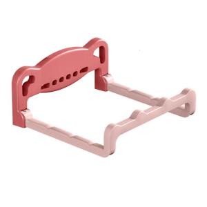 Sturdy Plastic Bathroom Wall Mounted Basin Rack Adhesive Mounted Storage Organizers Space Saving for Toiletries