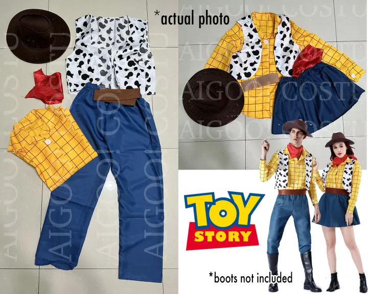 Disney Toy Story Woody Jessie Costume for Adults Men Women Movie Character  Cosplay for Halloween Lazada PH