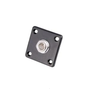 Electric Guitar Output Socket Plate Replacement Interface Connecting Hole for Clear Sound Performances Easy Installation