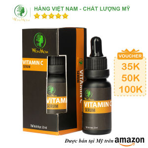 [ Giảm 35K - Đơn 339K ] Serum Vitamin C Giúp Trắng Hồng Tái Tạo Da Mặt Wonmom 20ml