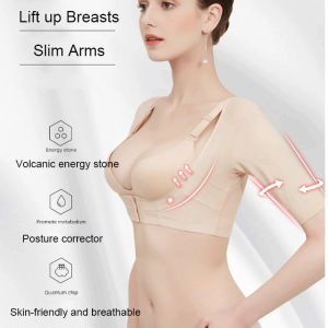 Push-Up Shapewear T-Shirt Slimming Body Shaper Arm Sculpting Chest Lift Side Support Posture Corrector Everyday Wear