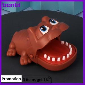 banbi Biting Hand Crocodile Mouth Pull-back Car Toy Cartoon Hippo Puppy Pull Back Toy Car Press Teeth Bite Fingers Tricky Toy