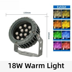 Garden Lawn Light Waterproof Outdoor Spotlight LED Spike Lamp Path Landscape Spot Light 220v