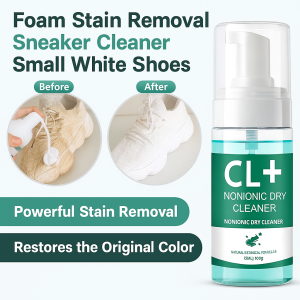 White Shoes Cleaner New Formula Simple Operation Make Shoes Look Brand New Sport Shoes Foam Cleaner 运动鞋干洗剂