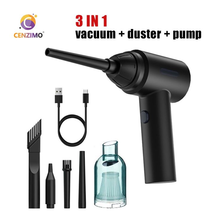 CENZIMO 110000 RPM 3 in 1 Vacuum Cleaner Cordless Electric High ...