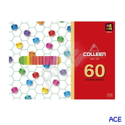 Colleen สีไม้คอลลีน 60สี รุ่น775(หัวเดียว)