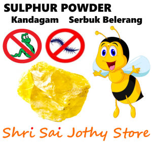 Sulphur Powder Kanthagam Sulfur Powder Serbuk Belerang Traditional Multi Purpose Powder