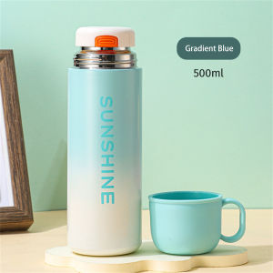 【Low Price】30Oz Thermos Cup Stainless Steel Straw Cup Outdoor Sports Cup Coffee Mug Hot And Cold Water Bottle Babalux