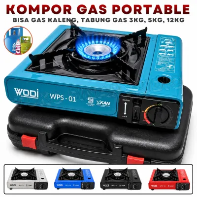 Kompor Camping Gas Portable 1 Tungku WODI WPS-01 - Kompor Portable Butane Outdoor SNI