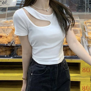 CB BJ1163 Baju Atasan Kaos Lengan Pendek Model Tali Samping Wanita Kekinian Fashion korean