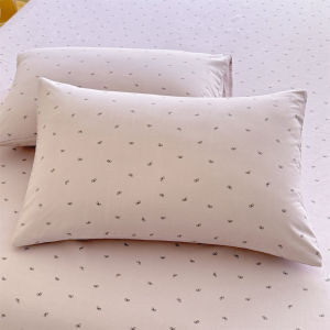 【discount store】1pc Floral Flower Printed Pillowcase Cover 48x74cm INS Style Pillow Cover Skin-friendly Pillow Sham