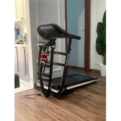 Máy Chạy Bộ A7AB máy chạy bộ gấp gọn đa năng Kèm đai massage tạ tay- Động cơ 3.0HP