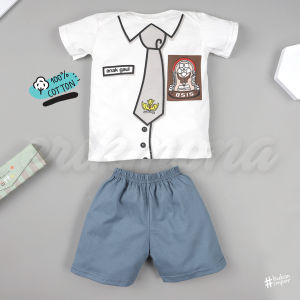 setelan anak bayi cowo cewe 1y 2y 3y SMA sekolah Dilan