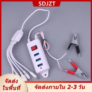 [COD] SDJZT Ship within 24 hours คลิป3USB พร้อมที่ชาร์จโทรศัพท์มือถือที่ชาร์จมีสวิตช์ USB ที่ชาร์จแบตเตอรี่มือถือแบบสากล