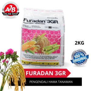 FURADAN 3GR KEMASAN 2KG INSEKTISIDA PENGENDALI HAMA TANAMAN