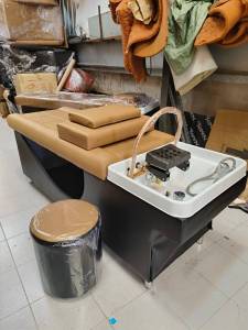 🔥ส่งฟรีทั่วไทย🔥เตียงสปา Sky 001 เตียงสระยาว 2 m ที่นั่งอีก 40ซม สปาผม มีวงแหวน