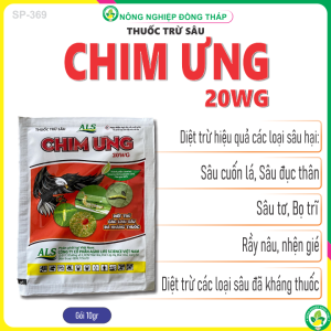 [COMBO 5 GÓI] Thuốc Trừ Sâu CHIM ƯNG 20WG (Gói 25gr)