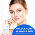 Mama Beauty Reduced Glutathione with Algatrium Anti-wrinkle Anti-aging Glutathione Capsules with Collagen Whitening Capsule Sunblock Skin Glowing 60Pills. 
