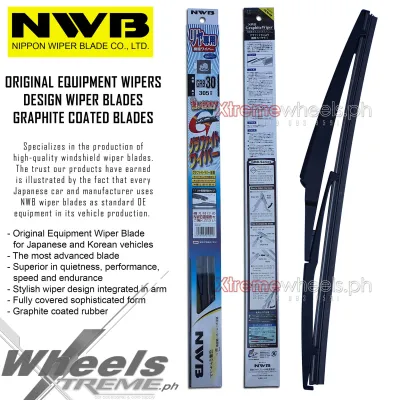MIRAGE G4/ HATCHBACK 2012-2026 12inches NWB JAPAN MADE REAR WIPER BLADE