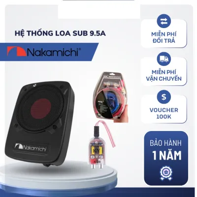 Loa Sub Gầm Ghế Nakamichi NBF8.1A - Bảo hành Chính Hãng 12 tháng Thương Hiệu Nhật Bản