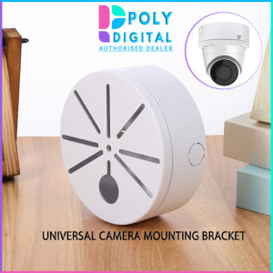 CCTV Camera Universal Ceiling Mount Bracket & Cables Storage for Dome Security Camera Round Wall Bracket