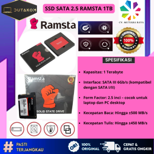 SSD SATA 2.5 RAMSTA 1TB