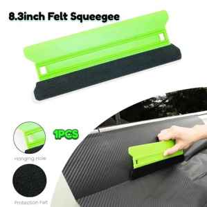 Felt Squeegee 8.3inch Long Wrap Squeegee Window Tint Squeegee Scratch-Free Vinyl Scraper Decal Applicator Wallpaper Smoother