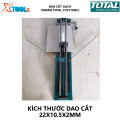 Bàn cắt gạch đẩy tay TOTAL THT578004 Bàn dao cắt gạch men 1m chiều dài phần cắt gạch là 800mm, 22x10.5x2mm cắt gạch men, gạch ốp tường. 