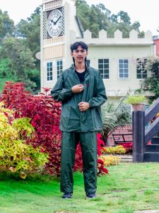 JAS HUJAN RAINCOAT PRIA WANITA TERBAIK BY BATOK BAHAN PVC 025 TEBAL ELASTIS6