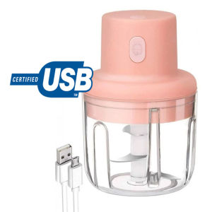 USB Mini Chopper Elektrik Tanpa Kabel / Food Processor Blender Portable Multifungsi / Mini Choper