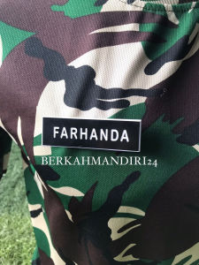 [Custom PO] Name Tag Magnet Papan Nama Dada