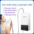 Máy nước nóng trực tiếp, bình nóng lạnh trực tiếp GINETARR D5580D1, Điều chỉnh nhiệt độ, tặng vòi sen,bình nước nóng lạnh,máy nước nóng lạnh nhà tắm,bình nước nóng trực tiếp, máy tắm nước nóng. 