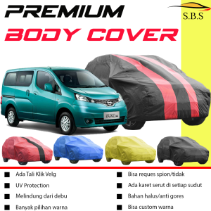 PREMIUM Body Cover Mobil EVALIA Sarung Mobil EVALIA Delica apv luxio grandmax innova lama lama innova barong innova zenix innova reborn